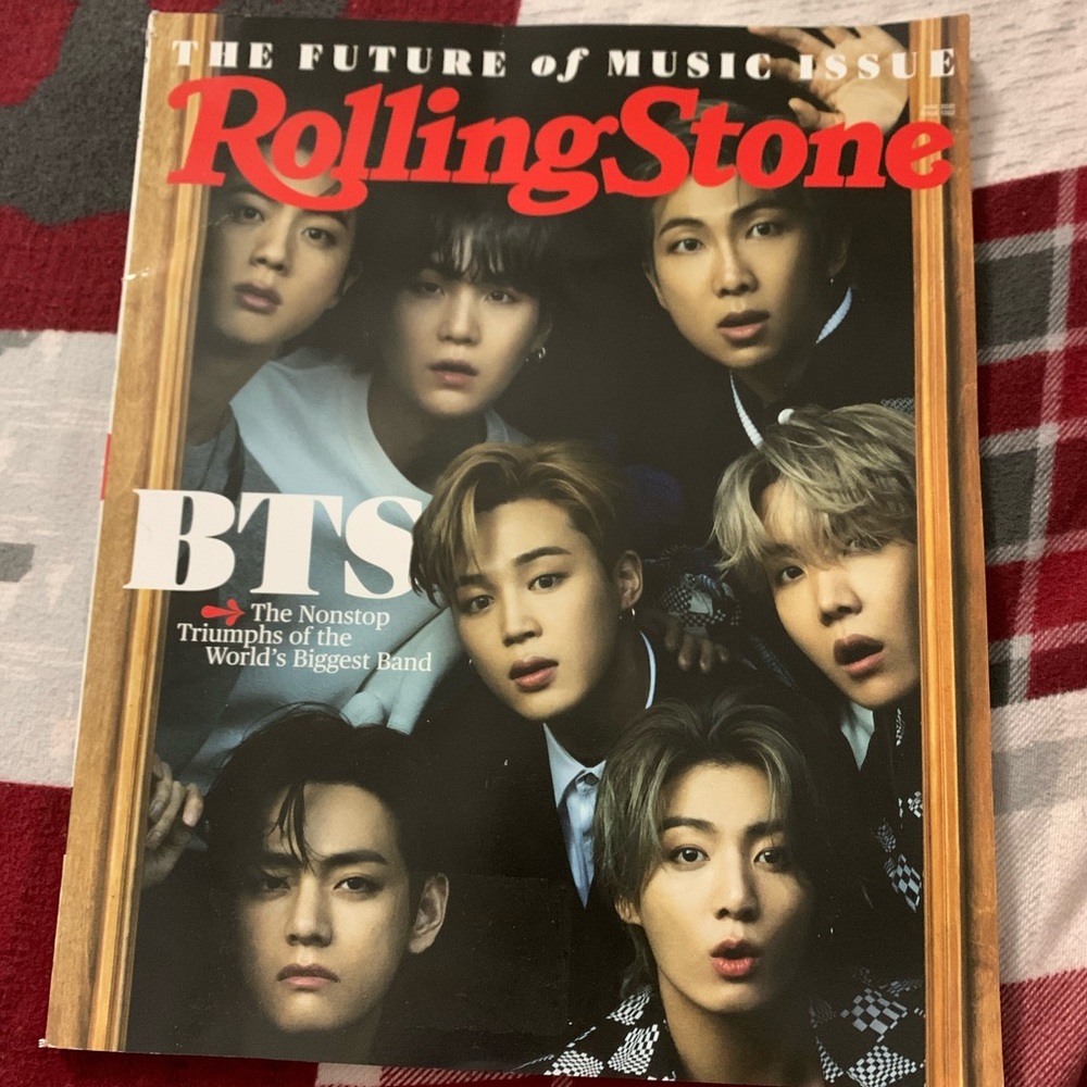 BTS Rolling Stone Magazine